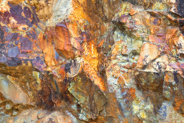 Stone pattern for background.