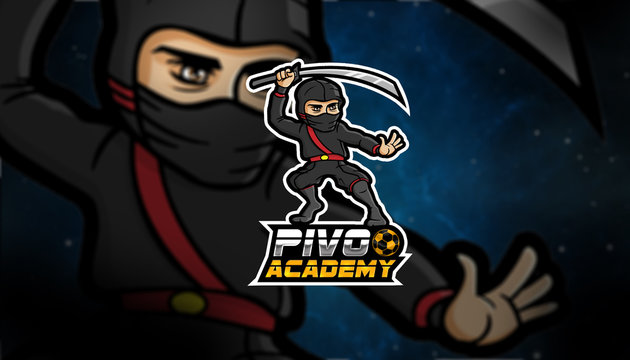 Ninja Mascot, Esports Logo Design 2019