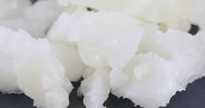 Solid coconut oil in bulk