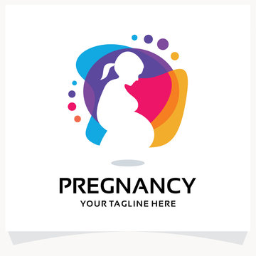 Pregnancy Logo Design Template Inspiration