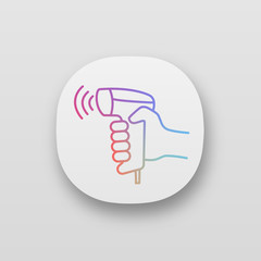 Wireless barcode scanning app icon © bsd studio