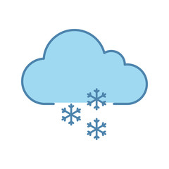 Light snow color icon