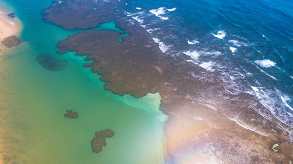 Aerial Photography of the sea