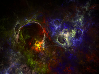 nice infinity of computer rendered visual art fractals - abstract design surrealism background wallpaper