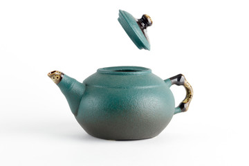 teapot isolated on white background