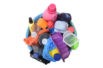 close up of a Recycling plastic
