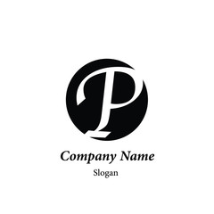 Modern vector logo of character 