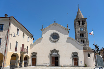 Fototapeta premium Church of Sant'Antonino di Susa, Piedmont