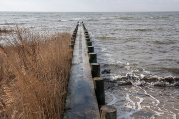 Fototapeta premium Long Island Sound in Winter