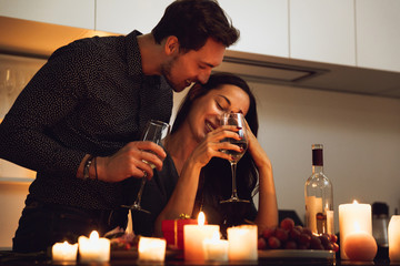 Beautiful passionate couple