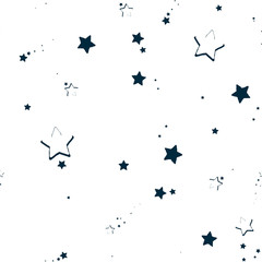 Seamless repeating stars background