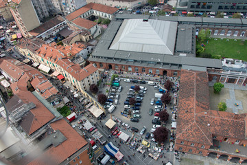 paesaggio urbano vista dall'alto