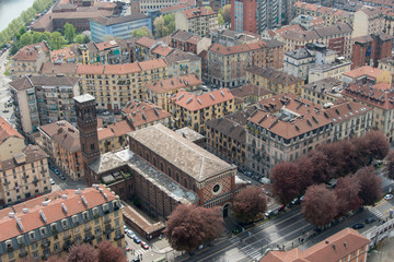 paesaggio urbano vista dall'alto