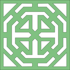 Obraz premium Parterre, garden, 17th century, 187