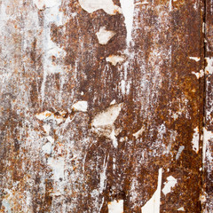 Background with weathered rusty wall.