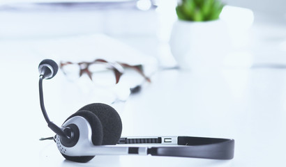 Communication support, call center and customer service help de