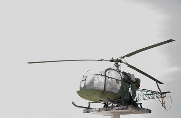 Old and outdated helicopters cannot be used.