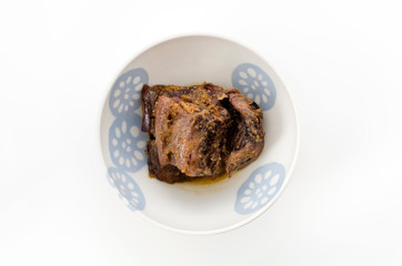 まぐろの血合いの煮物