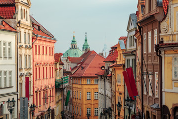 Fototapeta premium widok na stare miasto w pradze