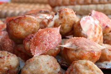 Deep fried crab roll