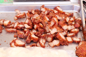 pork roast on street food