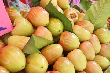 rose apple at street food