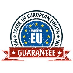 Made in European Union illustration