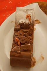 Bûche glacée de Noël