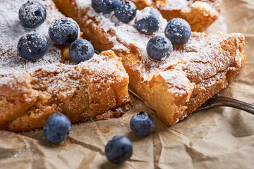 Blaubeerkuchen