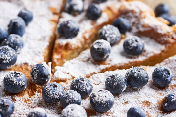 Blaubeerkuchen