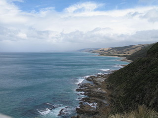 Fototapeta na wymiar Australia. Great Ocean road zone