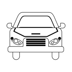 Car front view vehicle