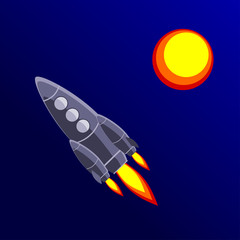 Rocket and Sun