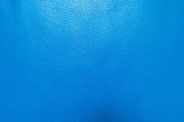 Blue color artificial leather background texture