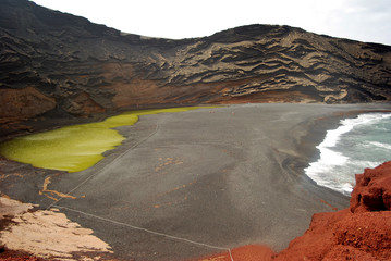 LAGUNA DE LOS CICLOS EN LANZAROTE