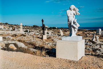 Ayia Napa,Cyprus: Ayia Napa Sculpture Park,CyprusMay 2018 - 243886795