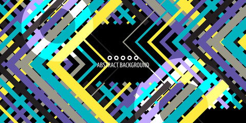 Geometric colorful abstract background