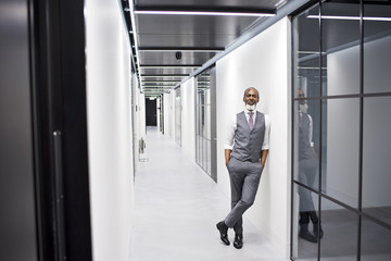 Executive portrait of a senior black businessman