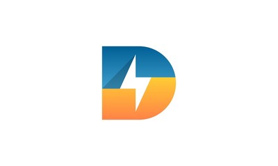 D electric logo