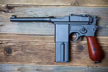 Mauser, old German pistol gun