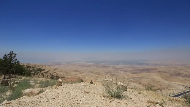 Mount Nibo, Jordan. Mount Nebo - the pride of Jordan, a holy place, a stunning corner of the earth, which is captured in the Book of Books - the Bible.
