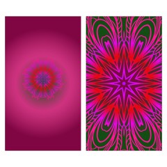 Colorful Henna Mandala Design, for FestiveFlyer Background. Vector illustration.
