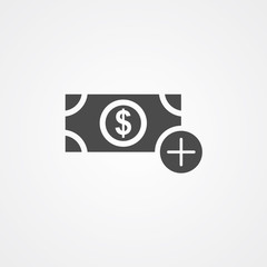 Money vector icon sign symbol