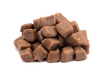 Doggie Treats on a White Background