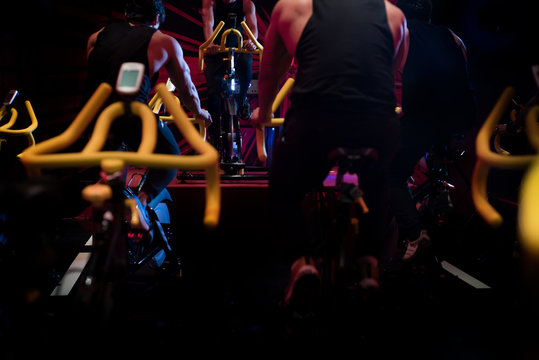 80s spin class