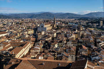 Firenze, panorama della città