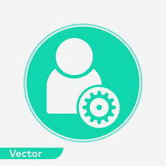 User vector icon sign symbol
