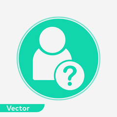 User vector icon sign symbol