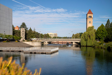 Spokane River Washington USA