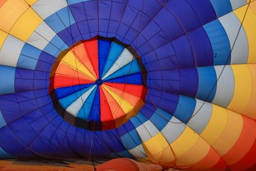 Obraz premium Balon na gorące powietrze